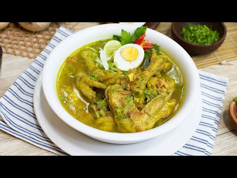 Resep Soto Ceker Sayap Ayam