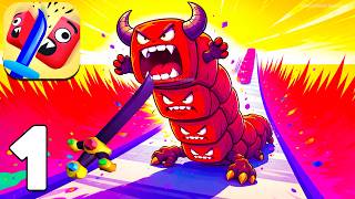 🗡️Sword Cut Run Gameplay Walkthrough Part 1 – Slice, Cut & Run Forward (Android,iOS) screenshot 4