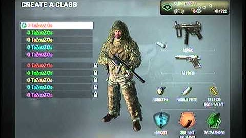 Black Ops Modded Classes **PROOF**