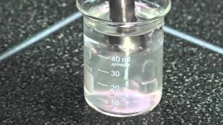 Heat Systems XL2020 Sonicator Test - Homogenize Oil and Water