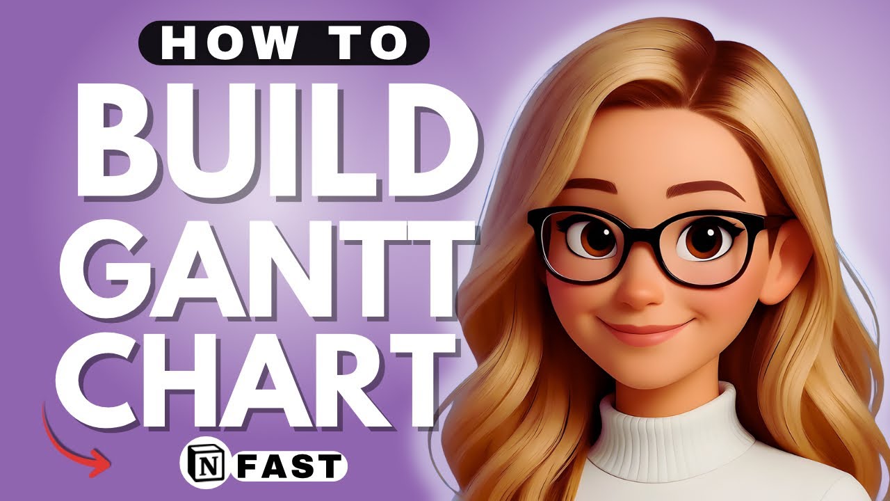 How to Build a Gantt Chart System in Notion - 2025