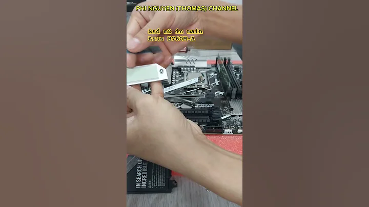 Add ssd m2 in main Asus Prime B760M-A