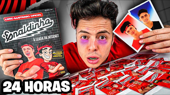 COMPLETEI O ÁLBUM DO ENALDINHO EM 24 HORAS! - Desafio ( O REI DO BAFO VOLTOU!)