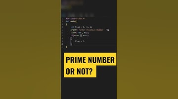 Prime Number Or Not Program In C #shorts #shortvideo #viral