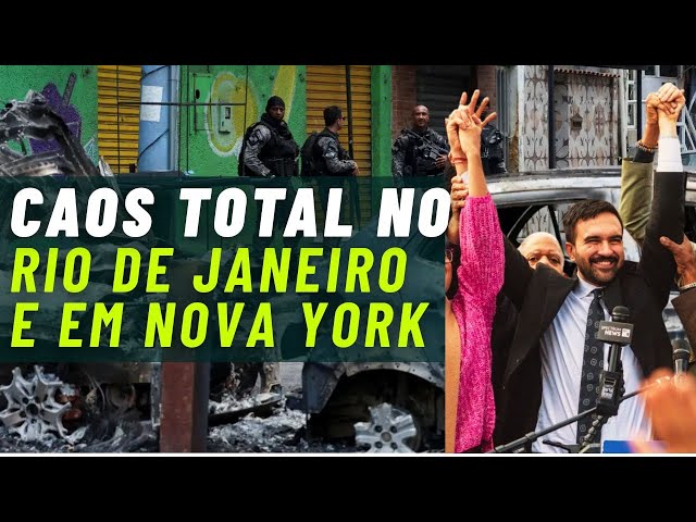 Raio-x do n@rcotr@fico no RJ e Nova York sob risco | BK SHOW #14
