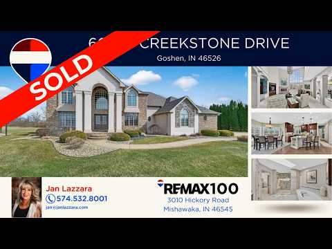 60654 Creekstone Drive, Goshen, IN home video tour