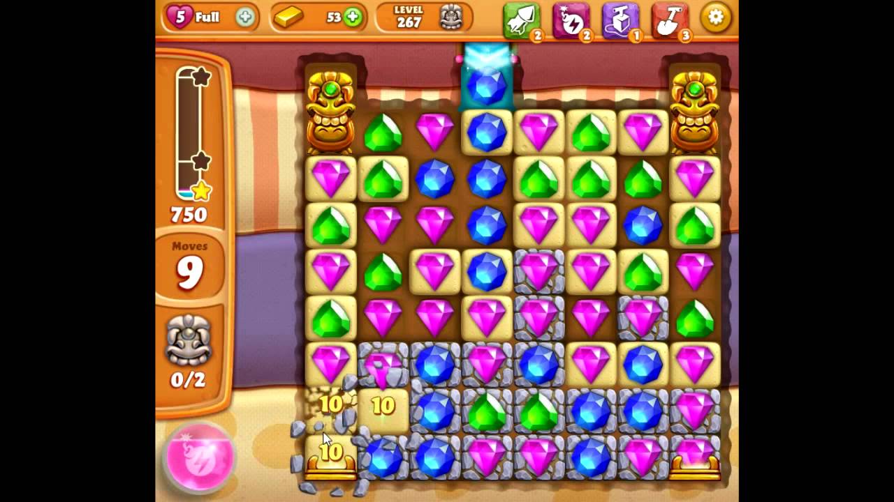 Diamond Digger Saga level 267 no boosters 😈
