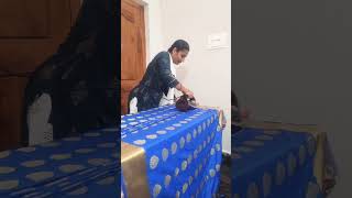 ✨️No more barging ✨️#sareeprepleatingandfolding #sareelover #tredingvideo #goviralvideo #explore