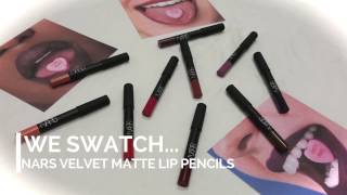 Nars Lip Pencil Swatches