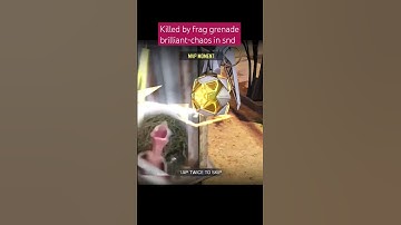 enemy killed by frag grenade  brilliant-chaos in snd #codm #codmobile #codclips #cod #shorts
