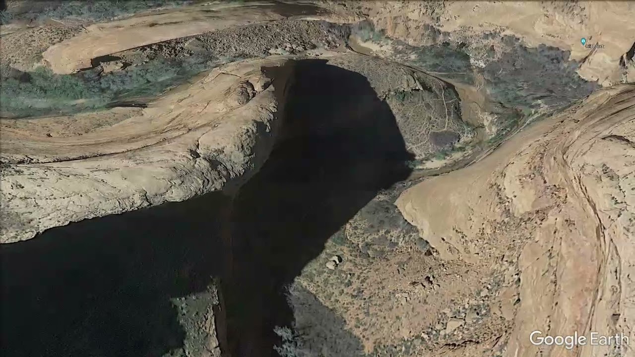 Google Earth Tour, Coyote Gulch, Utah