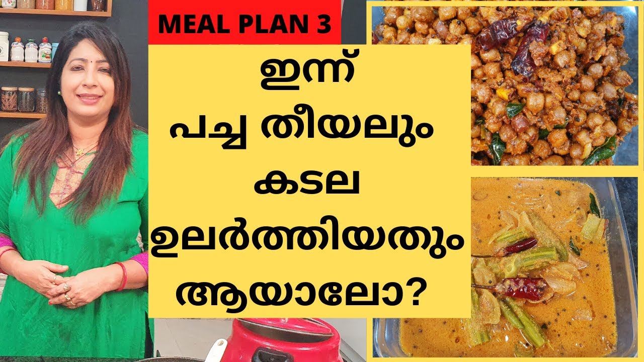 ചോറിനു രണ്ടു എളുപ്പ കറികൾ || How to make Pacha Theeyal & Kadala Masala Fry || Lekshmi Nair