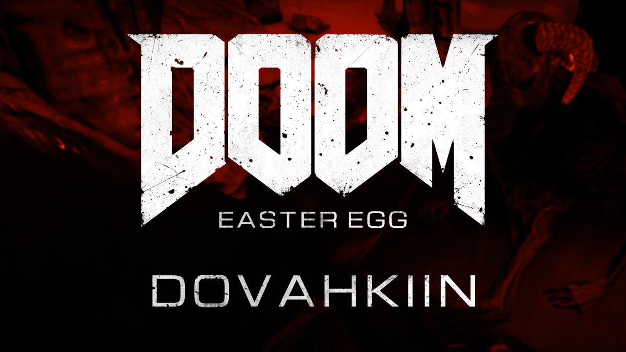 Doom - Easter Egg: Dovahkiin