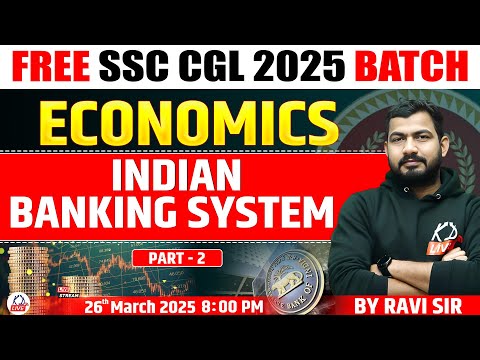 SSC CGL Free Batch 2025 Economics By Ravi Sir