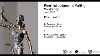Feminist Judgments Writing Workshop (ICC Discussion)