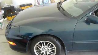 Acura Integra remote start demonstration