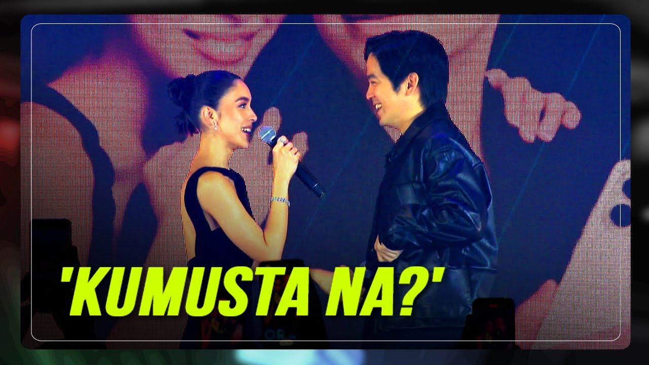 'Hi, again': Julia Barretto, Joshua Garcia draw shrieks as they hold hands on stage | ABS-CBN News