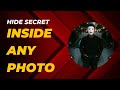 How can hide any secret information Inside a photo using kali linux. (Let's Learn Hacking)
