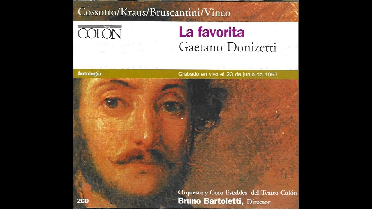 Alfredo Kraus sings La Favorita live, Teatro Colón 1967