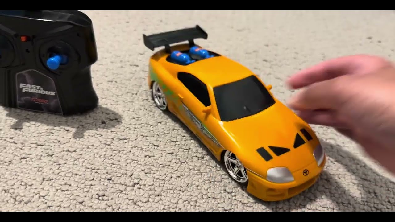 Fast and Furious Remote Control RC Supra - Super cool smoking car! 