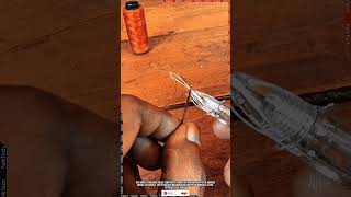 Simple Needle Threading Tool: Inserting Sewing Threads With Steady #tool #tools #innovation