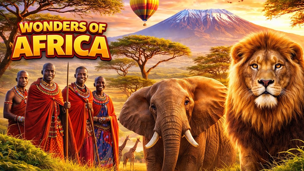 Чудеса Африки | Самые красивые места на Земле | Путешествия в формате 4K