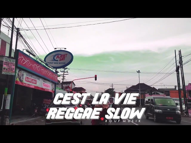 DJ REGGAE CEST LA VIE SLOW BASS ROUF MUSIK class=