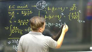 RC circuit-3rd lecture, analysis of two or more resistors with capacitor for time constant & I,V,q