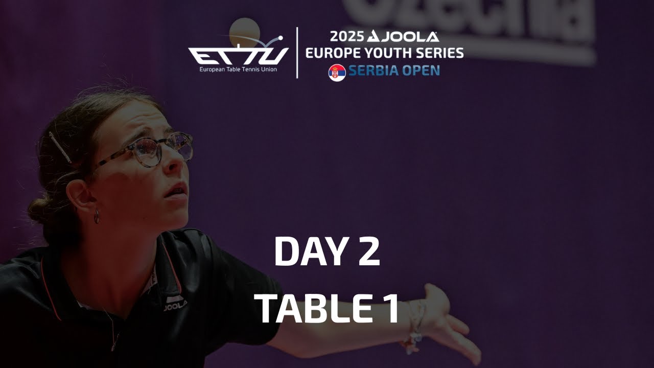 JOOLA EUROPE YOUTH SERIES 2025 | SERBIA OPEN | DAY 2