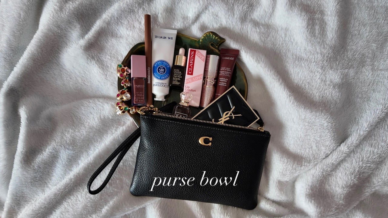 making a new purse bowl for myself | luxury, shopping haul