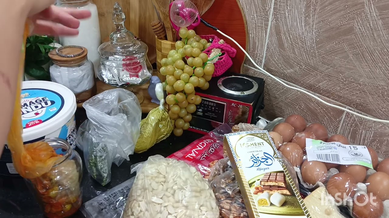  مزلنا مع تحضيرات و مشتريات  لرمضان تحضير عجينة مورقة