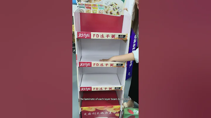 We offer custom food cardboard displays