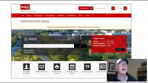 SCIE 1P51 Library Assignment & Orientation video