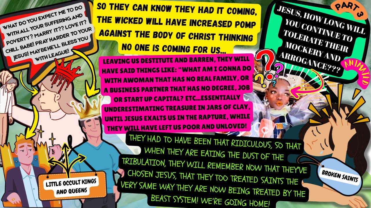 3/16 Arrogant Against God's People Before Rapture_Lost, So Insult Us! Takes Time To Build Character