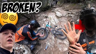 1000KM TRIP UND DIREKT GECRASHED😱 Florian Peters MTB