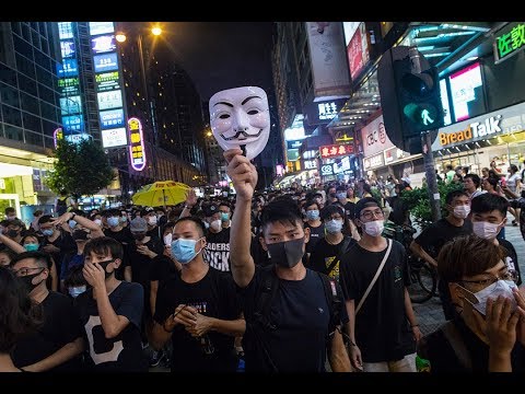 《石涛聚焦》「华尔街：香港人改变策略 习近平最怕」九龙大游行全部围绕中共国人集中之地 简体字普通话让大陆人"知道真相" 始终沉默保持距离的习近平已成『事件聚焦点』 