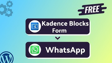 (Free) Integrating Kadence Blocks Form with WhatsApp | Step-by-Step Tutorial | Bit Integrations