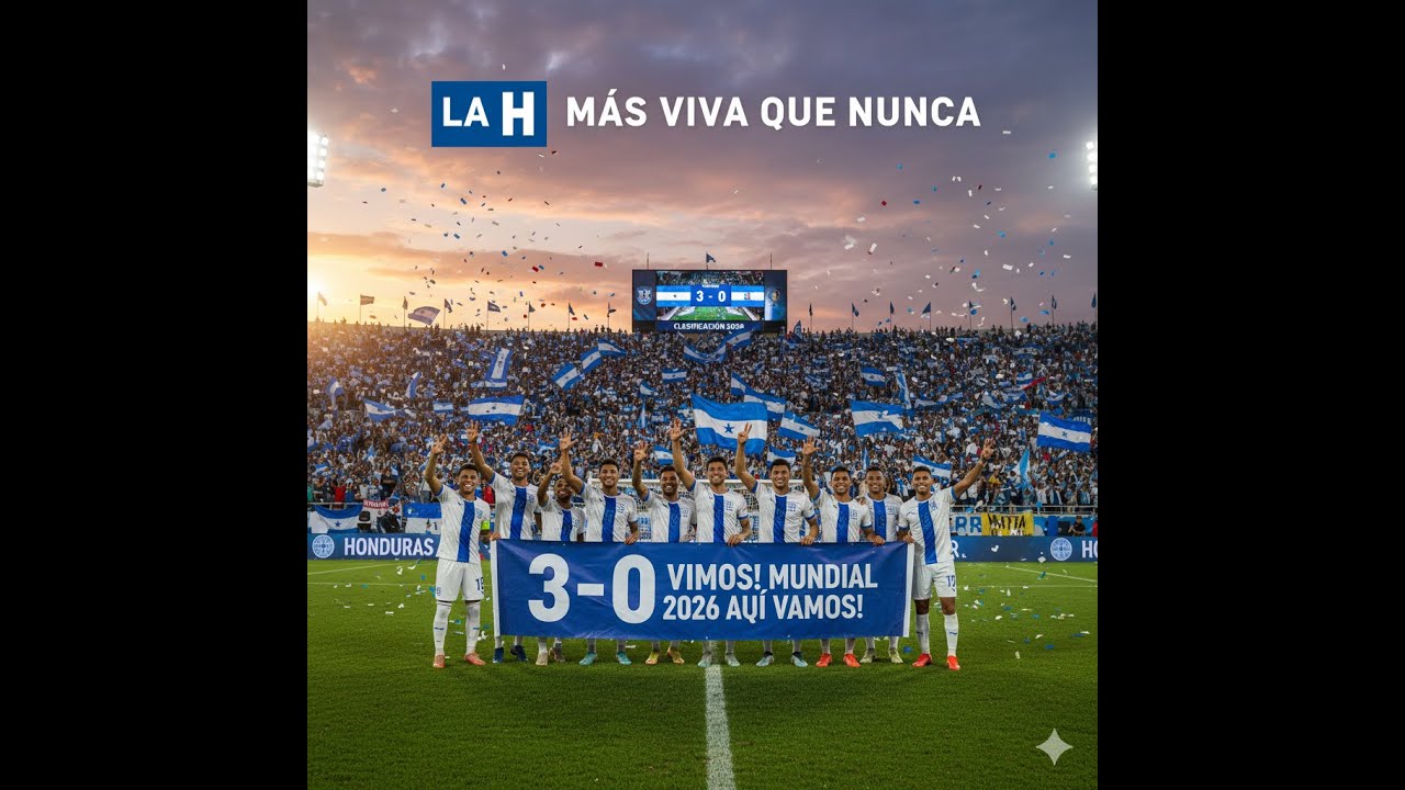 LA H ...ESTA DE VUELTA !!!# Honduras vencio a 
