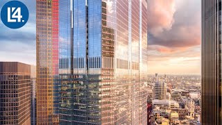 Tour Twenty Two Bishopsgate :  LE PLUS HAUT GRATTE CIEL de La City (LONDRES)