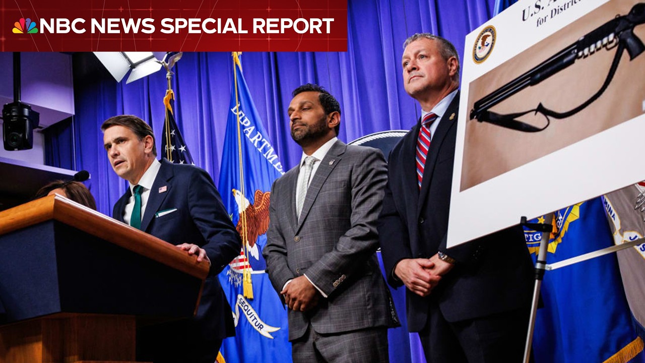Special Report: Justice Department holds news conference on correspondents’ dinner shooting