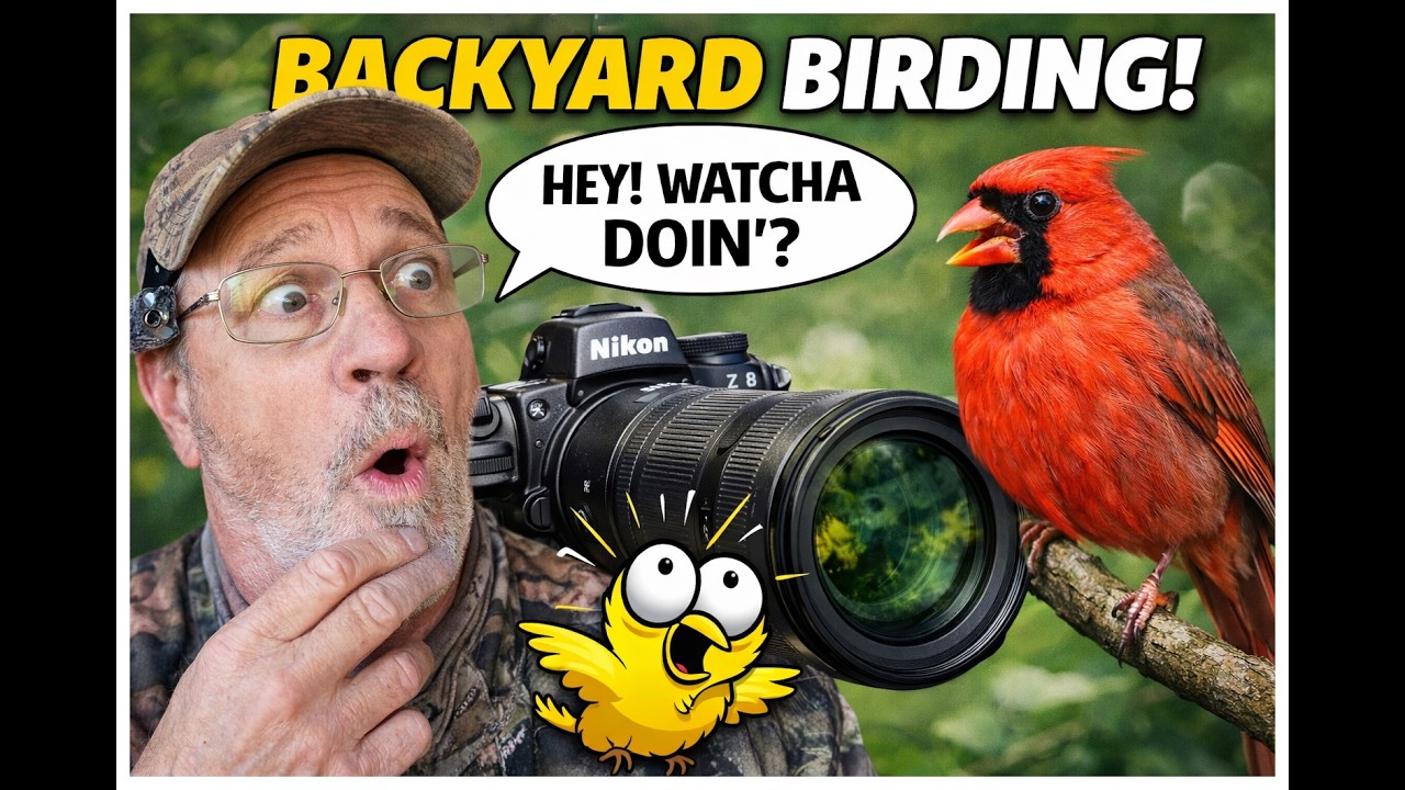 Backyard Bird Photography with Nikon Z8