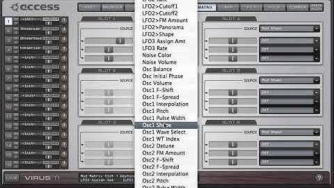 Video OS3 HyperSaw Osc