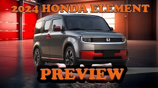 Honda Element Concept - Reunion of Practicality and Reliability That Refreshes Crossover Market