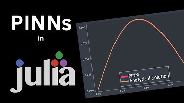 Physics-Informed Neural Networks in Julia