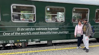 Flamsbana | Flam -The most beautiful train journey in the world #trainjourney #waterfall #bergen