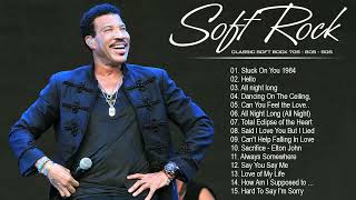 Lionel Richie ,Phil Collins, Air Supply, Bee Gees, Chicago, Rod Stewart - Best Soft Rock 70s,80s,90s