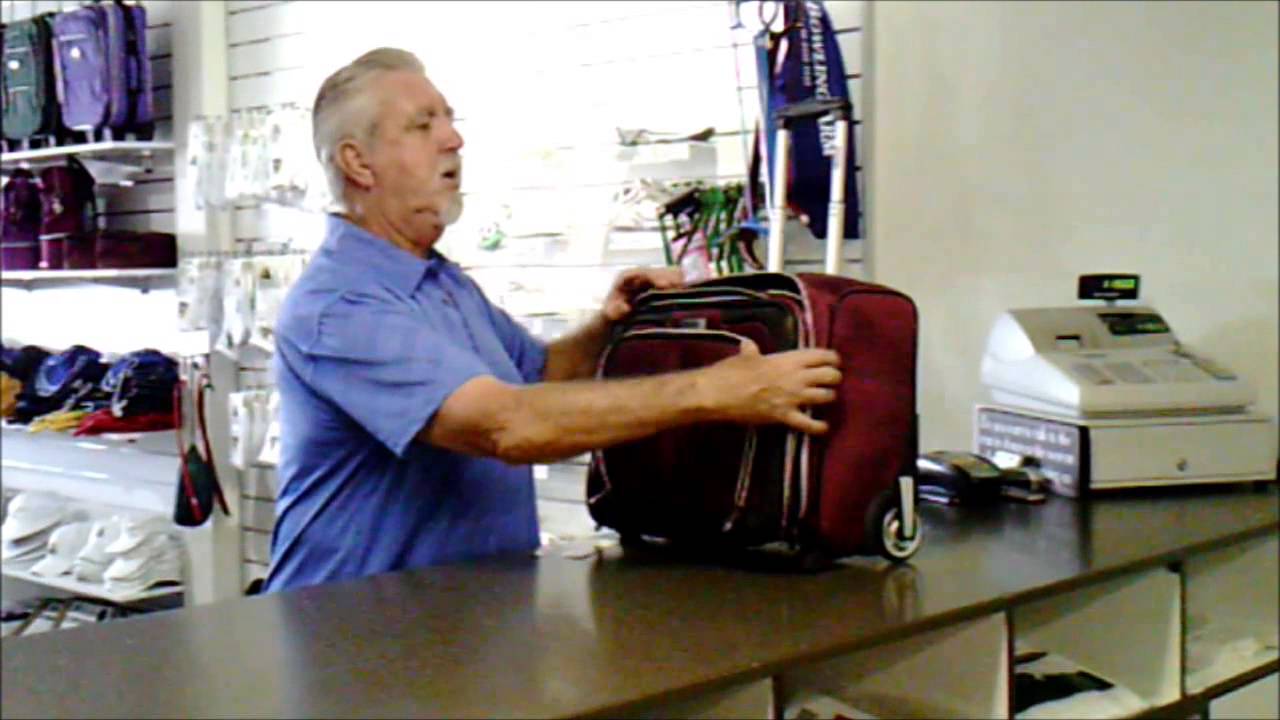 Hunters 850 Lawn Bowls Trolley Bag YouTube