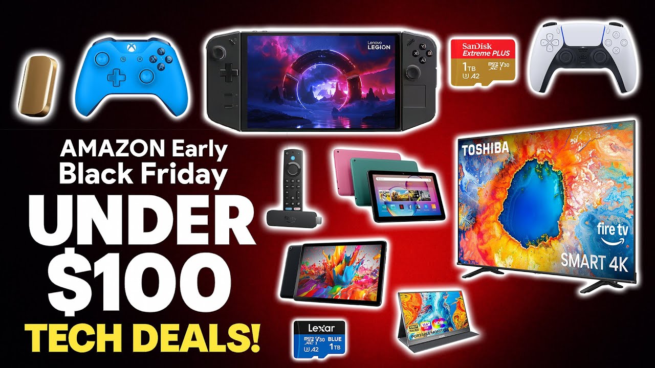 The BEST Tech Under $100! Amazon Black Friday Week - YouTube