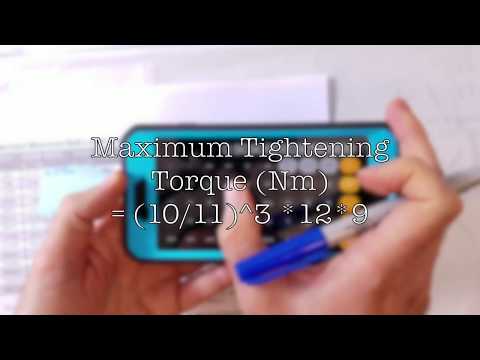 Screws!!! Calculate Maximum