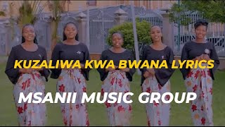 KUZALIWA KWA BWANA (MEDLEY) LYRICS // MSANII MUSIC GROUP